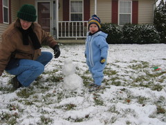 Playing in the Snow, December