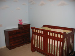 Combo dresser and crib